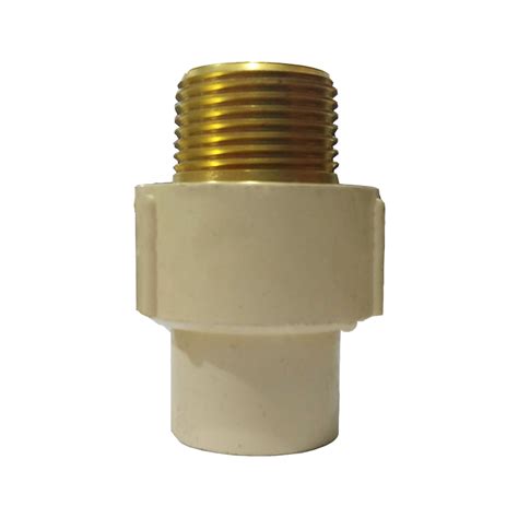 Adaptador Macho Con Inserto De Bronce CPVC 3 4 Latyn 62202 Bedon