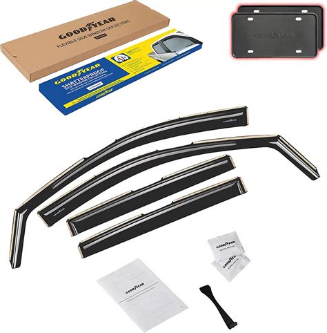 Goodyear Car Accessories Ranger Shatterproof In Channel Window