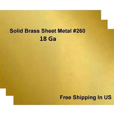 Brass Sheet Metal Etsy