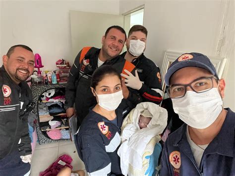 Equipe Do Samu Realiza Parto De Emerg Ncia Em Casa No Bairro Do