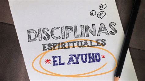 Estudio Bíblico y Oración Disciplinas Espirituales YouTube