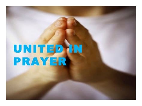 United In Prayer