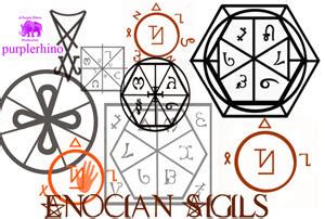 Enochian Sigils by purplerhino on DeviantArt