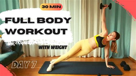 Min Full Body Workout With Weight Build And Tone Your Body