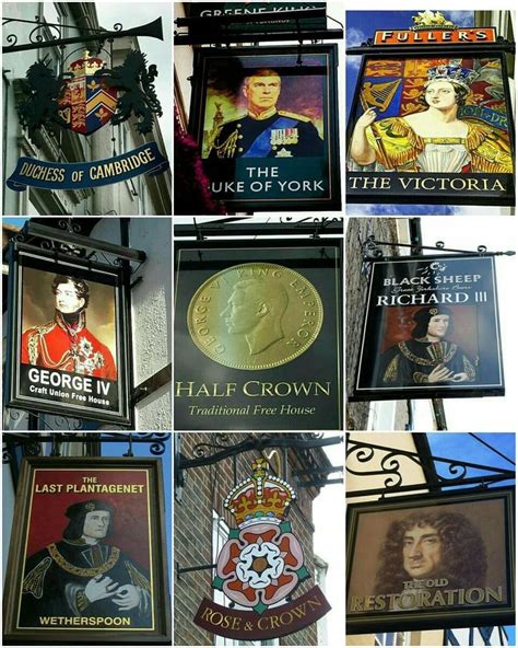 British Pub Signs - History . . Britain has a unique heritage in its inn (pub) sign | Pub signs ...