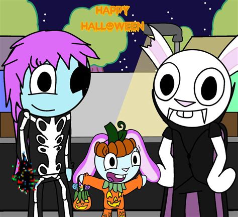 Pibby, Bun Bun and Bunibby on Halloween by keinth2990 on DeviantArt