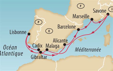 M Diterran E Et Atlantique Car Tours Ch