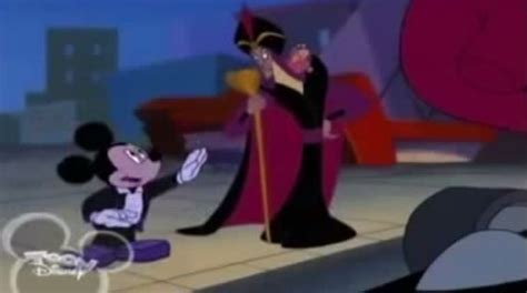 Mickey: Say uh... Jafar, don't leave just yet. | Disney's house of mouse, House mouse, Jafar