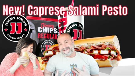 Jimmy John S Caprese Salami Pesto Got To Watch This One YouTube