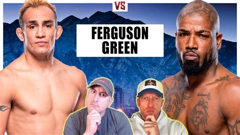 Ufc Tony Ferguson Vs Bobby Green Prediction Bets Draftkings