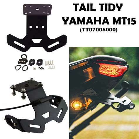 Ems Plate Holder Tail Tail Tidy With Led Light Yamaha Mt Mt