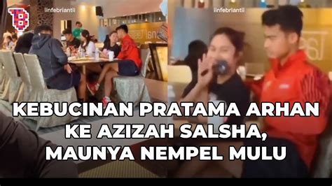 Kebucinan Pratama Arhan Ke Azizah Salsha Terekam Oleh Fans Maunya