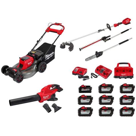 Milwaukee M18 Fuel 18v Cordless Quik Lok String Trimmer Mower Blower