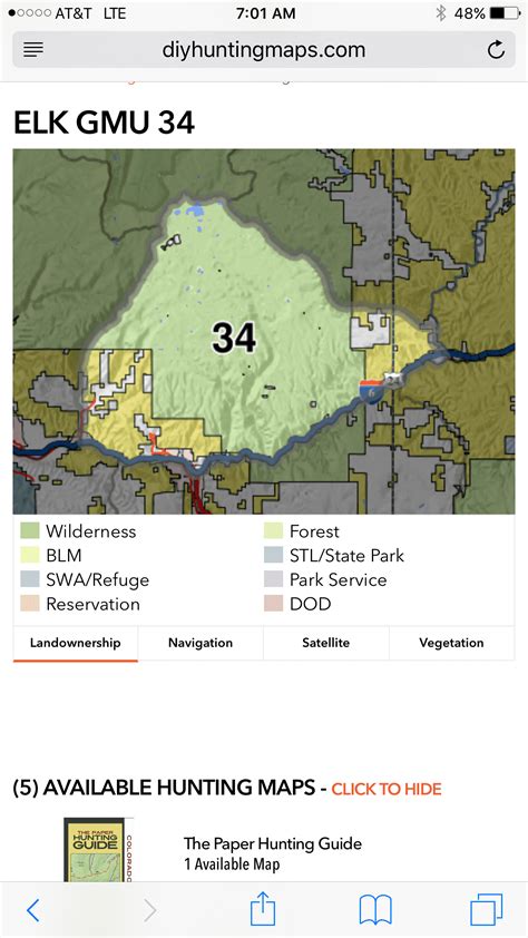 Colorado Gmu 34 Otc Long Range Hunting Forum