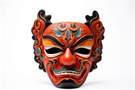 Premium Photo | Traditional Yangban Mask Isolated On White background