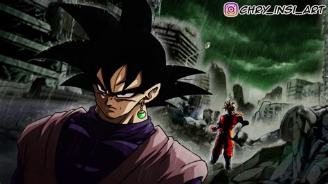 Black Goku Vs Future Gohan Dragonball Super Fan Animation Youtube