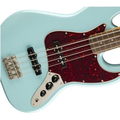 Squier By Fender Classic Vibe 60S Jazz Bass Lrl Daphne Blue Basses