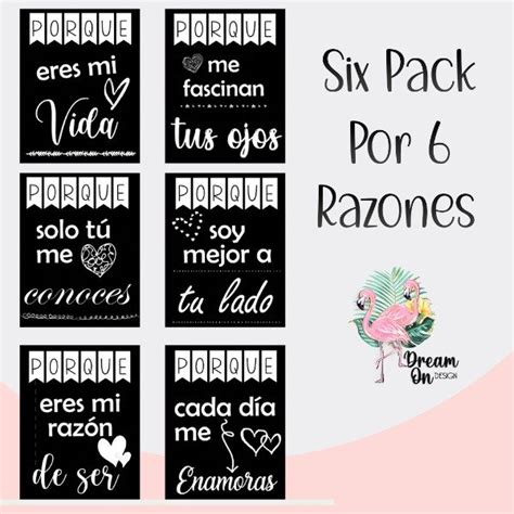 Kit Etiquetas Para Cerveza Por 6 Razones Dream On