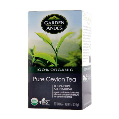 Garden Of Andes Organic Tea Chamomile Rosehip Ceylon Mint Greentea 20 Tea Bags Shopee Malaysia