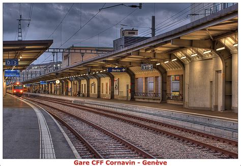 Gare CFF Cornavin Genève HDR picture from Cornavin stati Flickr