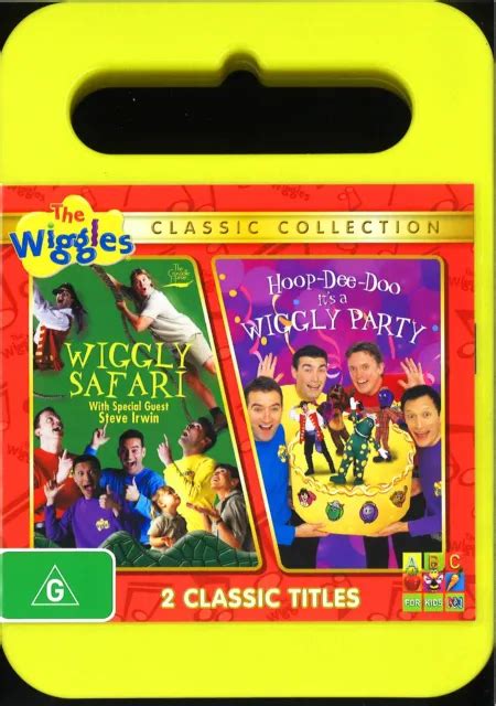 181A NEW SEALED The Wiggles Wiggly Safari+Hoop-Dee-Doo It's A Wiggly+ ...