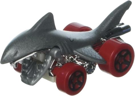Amazon Hot Wheels 2017 Street Beasts Shark Bite Shark Car 243 365 Gray Toys Games
