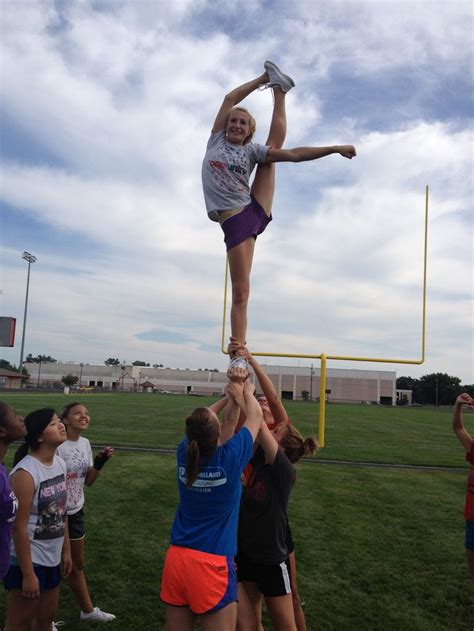 Bow And Arrow Cheer Stretches