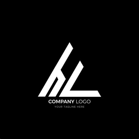 Logo Monogramme Cr Atif Lettre Triangle Vecteur Premium