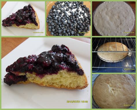 La Petite Chef Renversé Aux Bleuets Blueberry Cake