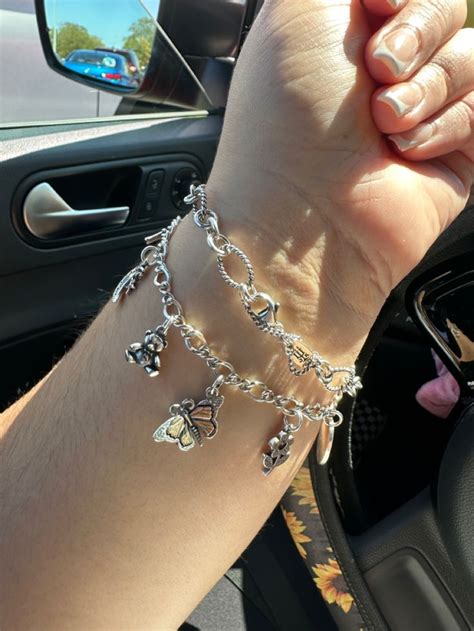 Beautiful Monarch Butterfly Charm Bracelet From James Avery