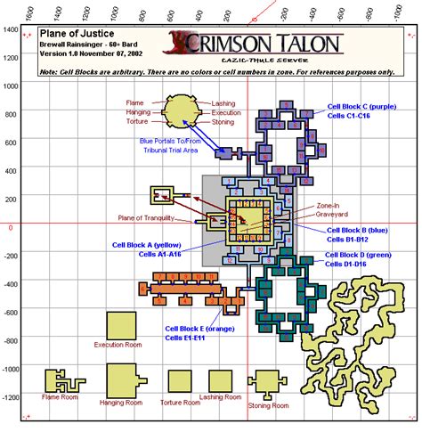 Plane Of Justice Brewall S Everquest Maps