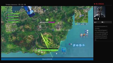 Live Fortnite Oggi Si Fano Cose Youtube