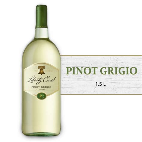 Liberty Creek Vineyards Pinot Grigio White Wine 15 L Bottle