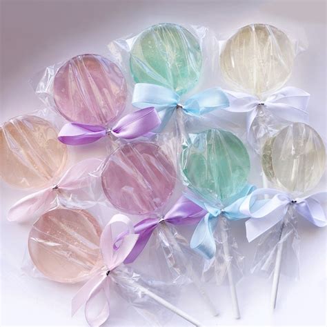 Hard Candy Lollipops - Etsy