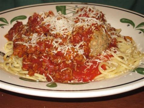 Olive Garden Spaghetti And Meatballs