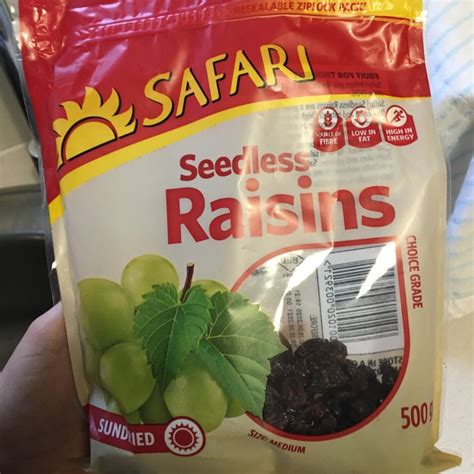 Safari Seedless Raisins Review Abillion