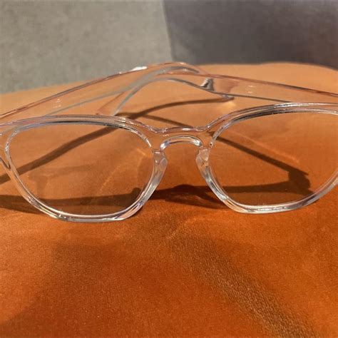 Clear plastic glasses. Nice way to add an accessory... - Depop