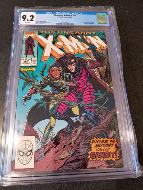 The Uncanny X Men 266 Cgc 92 1st Appearance Of Gambit Comic Books Modern Age Hipcomic