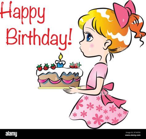 cartoon birthday  res stock photography  images alamy