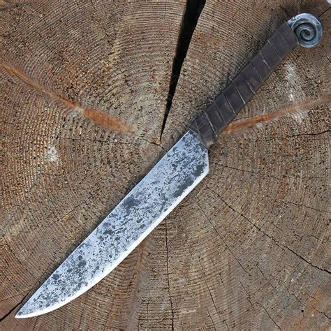 Iron Age Celtic Knife Iron Age Knife Hand Forged Knife