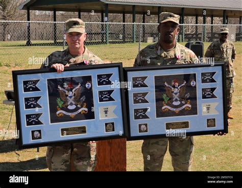 U S Army Lt Col John Avera And Command Sgt Maj Rickey Gulley