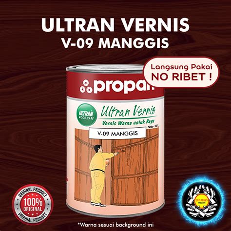 Jual CAT ULTRAN VERNIS GLOSS SIAP PAKAI V 09 MANGGIS PLITUR POLITUR