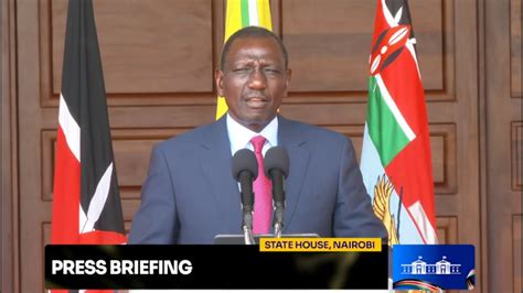 LIVE RAIS WA KENYA WILLIAM RUTO ANATOA TAMKO MUDA HUU YouTube