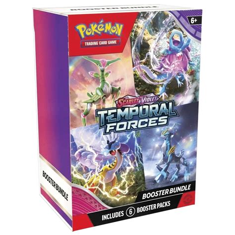 Pokemon Scarlet And Violet Temporal Forces Booster Bundle Thepokenest