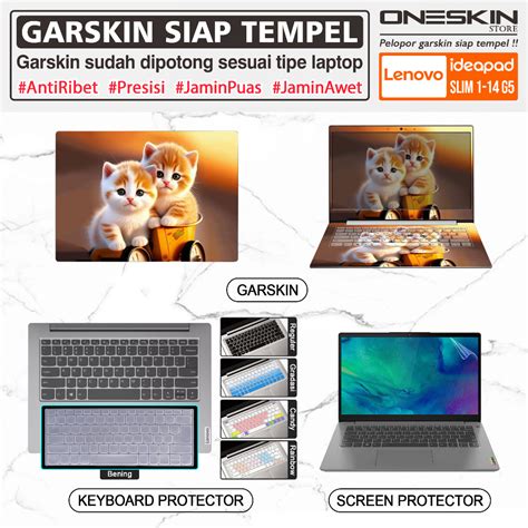 Jual Garskin Sticker Laptop Pelindung Screen Keyboard Protector Lenovo