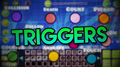 Como Usar Los Triggers En Geometry Dash Youtube