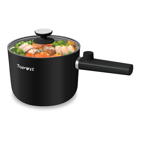 Buy Topwit Hot Pot Electric 1 5l Ramen Cooker Portable Non Stick