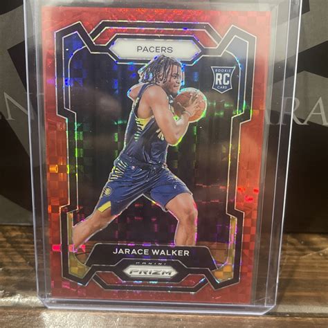 Panini Prizm Jarace Walker Red Seismic Pulsar Prizm Rookie Rc