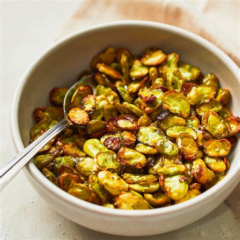 roasted broad beans snack recipe easy healthy