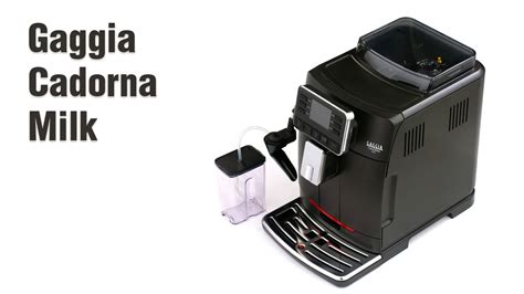 Gaggia Cadorna Milk The Ultimate Espresso Machine For Milk Based